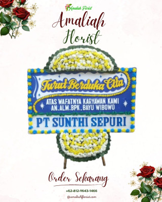 Papan Bunga Duka di Cibunar