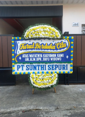 Papan Bunga Duka di Cibunar